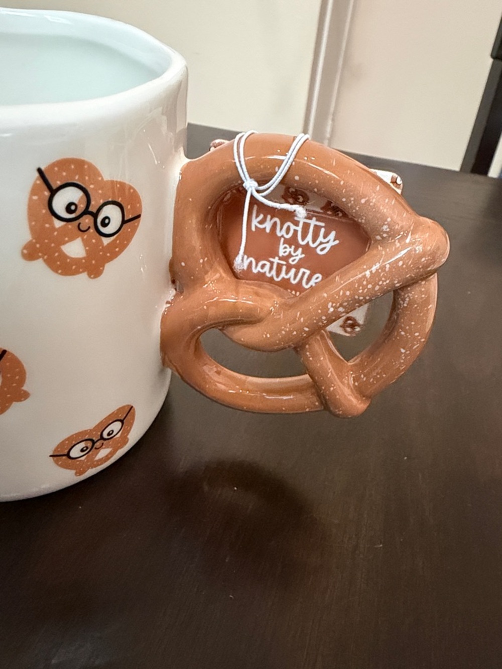 NWT Nerdy Pretzel Mug - Picture 2 of 5